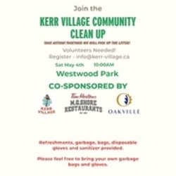 Kerr Village Community Clean Up